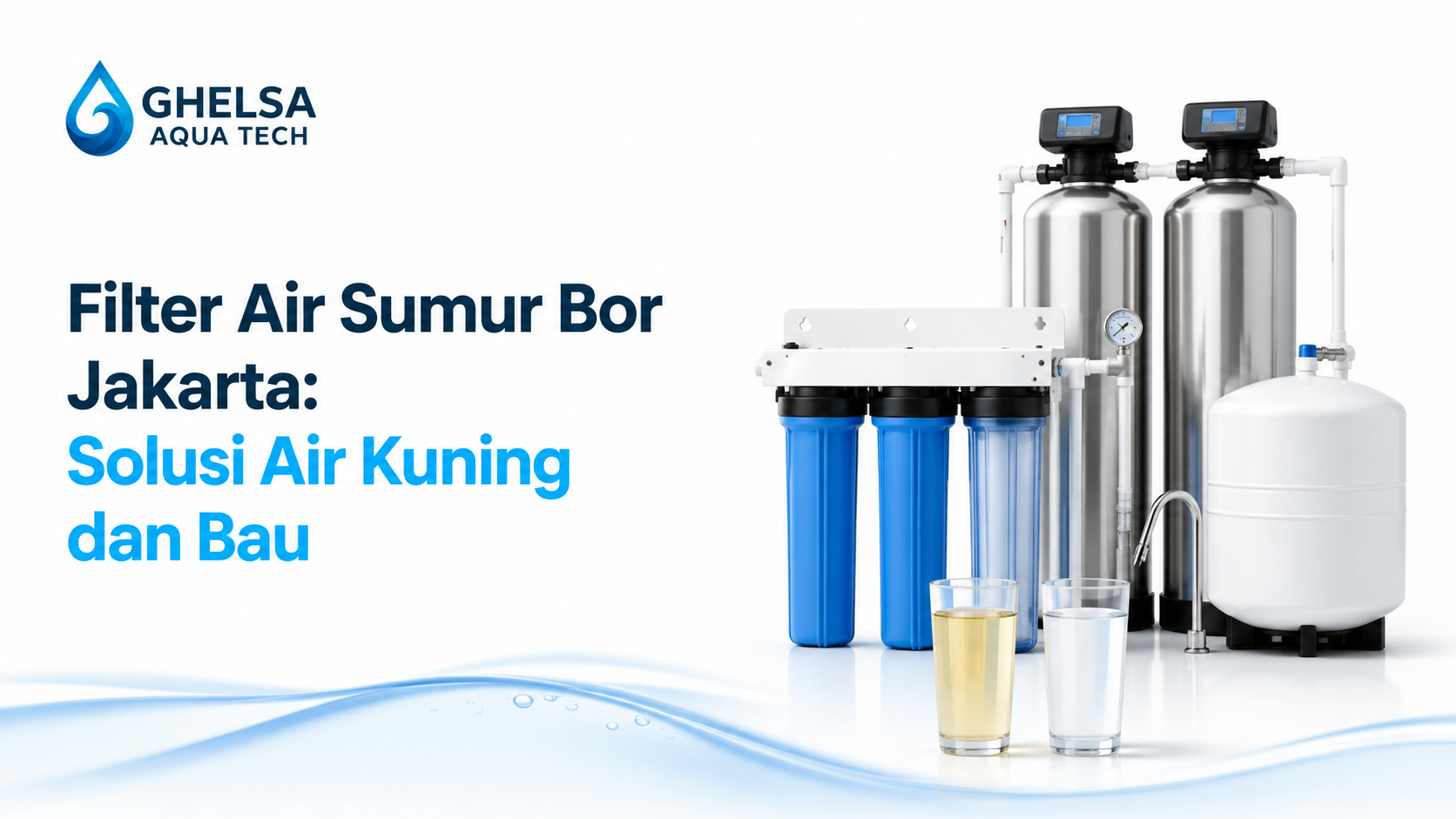 Filter Air Sumur Bor Jakarta: Solusi Air Kuning dan Bau