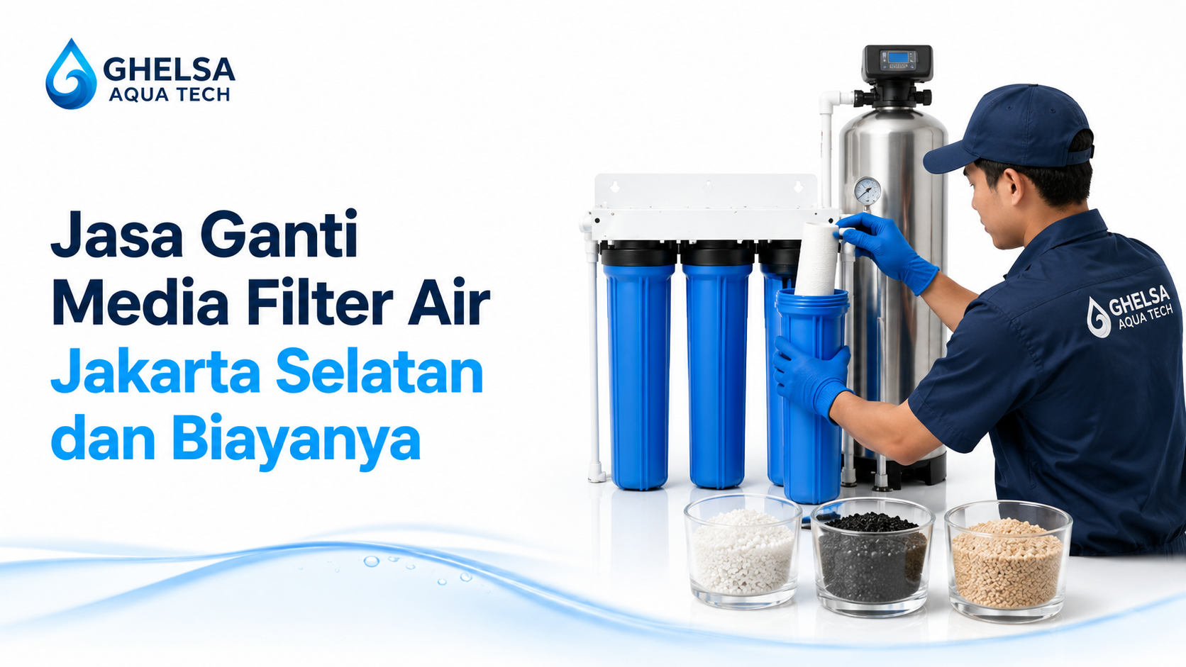 jasa ganti media filter air jakarta selatan